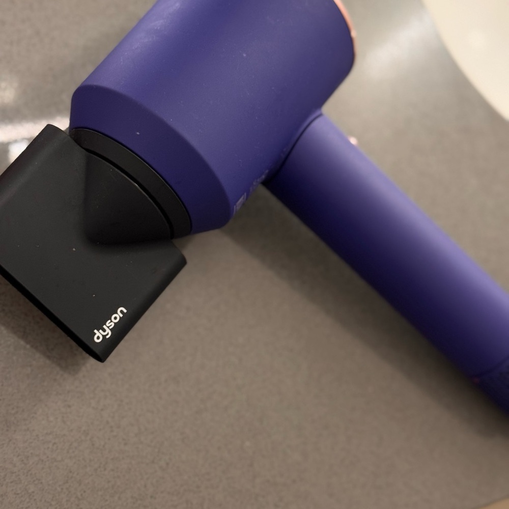 Dyson Supersonic Purple and Black Hair Dryer